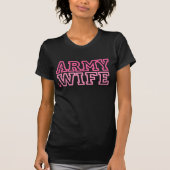 Legervrouw (roze) t-shirt (Voorkant)