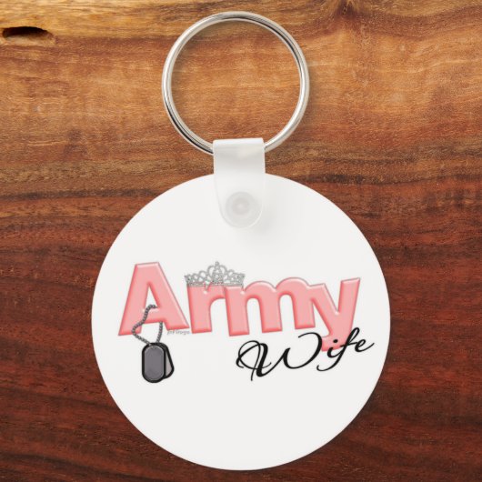 Legervrouw Sleutelhanger (Voorkant)