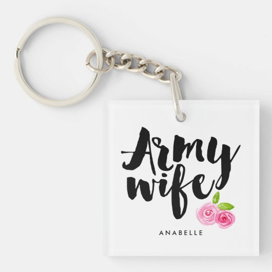 Legervrouw Sleutelhanger (voorkant)
