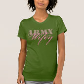 Legervrouwen Tan, Groen en Roze T-shirt (Voorkant)