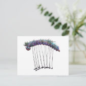 Legerworm Briefkaart (Staand voorkant)