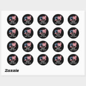 Legerzuster Ronde Sticker (Vel)
