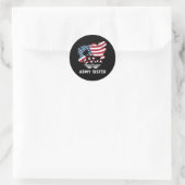 Legerzuster Ronde Sticker (Tas)