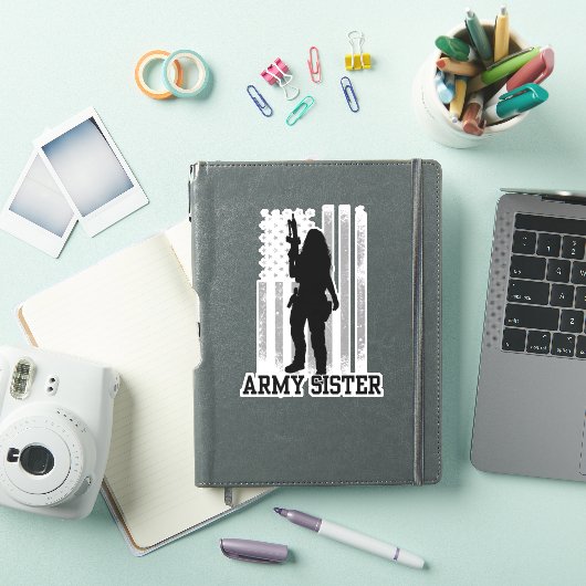 Legerzuster Sticker (iPad Cover)