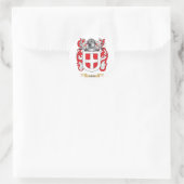 Legg Wapen (Family Crest) Ronde Sticker (Tas)