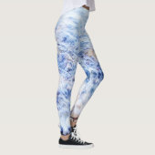 Leggen koel blauw water leggings (Rechts)