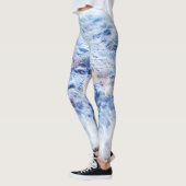 Leggen koel blauw water leggings (Links)