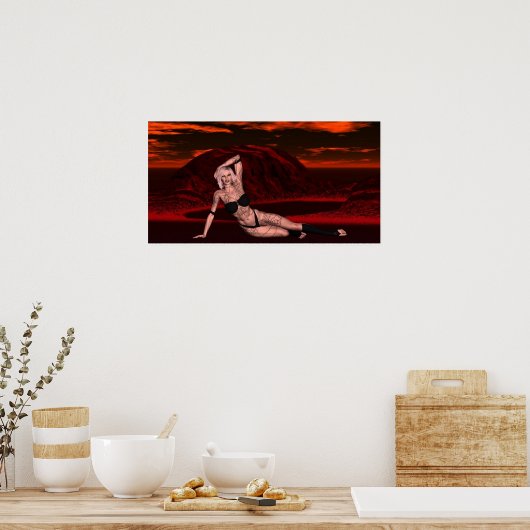 leggen poster (Keuken)