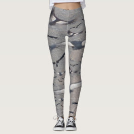 Leggen van het patroonpatroon van vliegende staart leggings