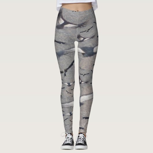 Leggen van het patroonpatroon van vliegende staart leggings (Voorkant)