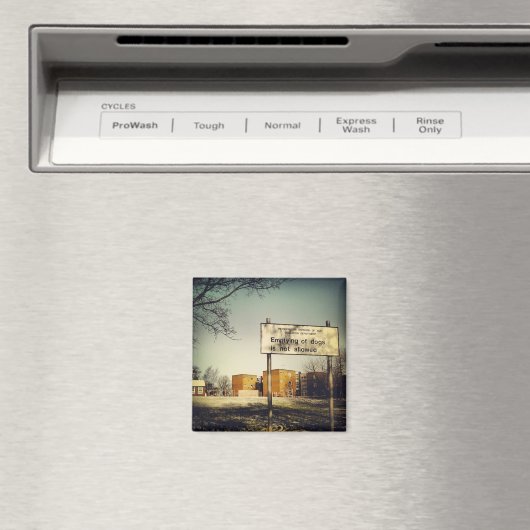 Leggen van honden Magnet (Insitu (Vaatwasser))