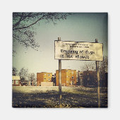 Leggen van honden Magnet (Voorkant)