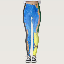 Leggen verven leggings