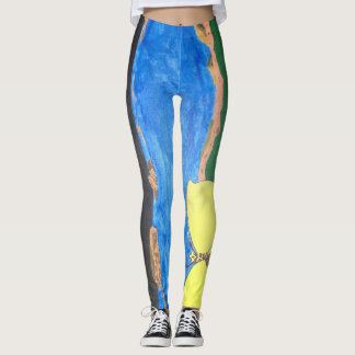 Leggen verven leggings