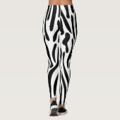 Leggen Zebra, dierlijk leggen voor vrouwen Leggings (Achterkant)