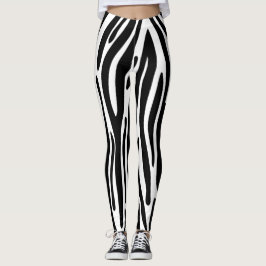 Leggen Zebra, dierlijk leggen voor vrouwen Leggings
