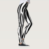 Leggen Zebra, dierlijk leggen voor vrouwen Leggings (Rechts)