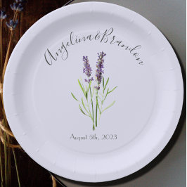 leggers voor bruiloften papieren bordje