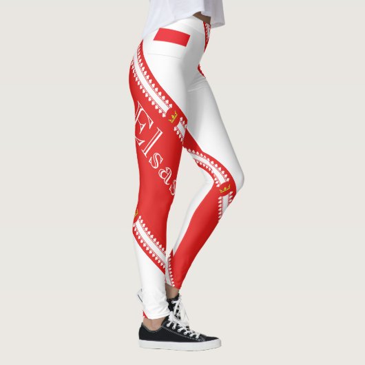 Legging Alsace "Ewerzwarich" Elsass (Rechts)