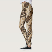 Legging Animal Print Beige Estampado (Links)