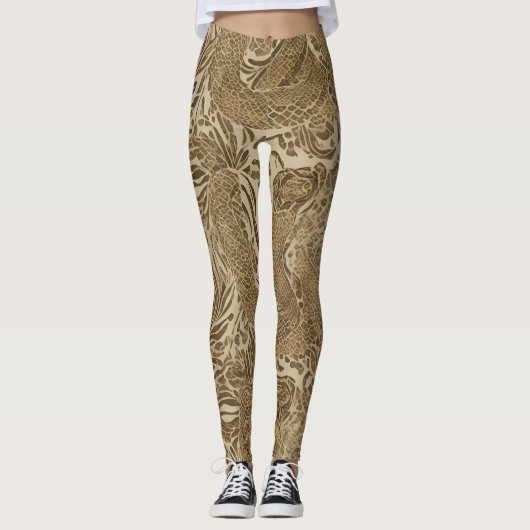 Legging Animal Print Serpiente (Voorkant)