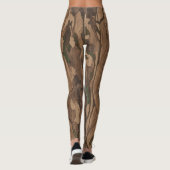 Legging Camo Madera - Diseño y Estilo Único (Achterkant)