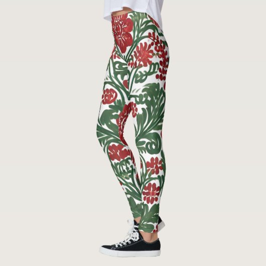 Legging Design – Bloemstijl met bloemen (Links)