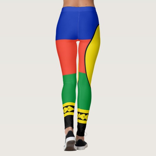 Legging Drapeau Kanak (Achterkant)