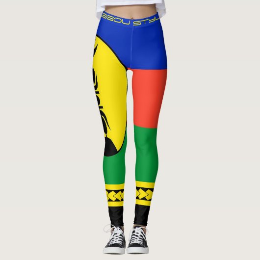 Legging Drapeau Kanak (Voorkant)