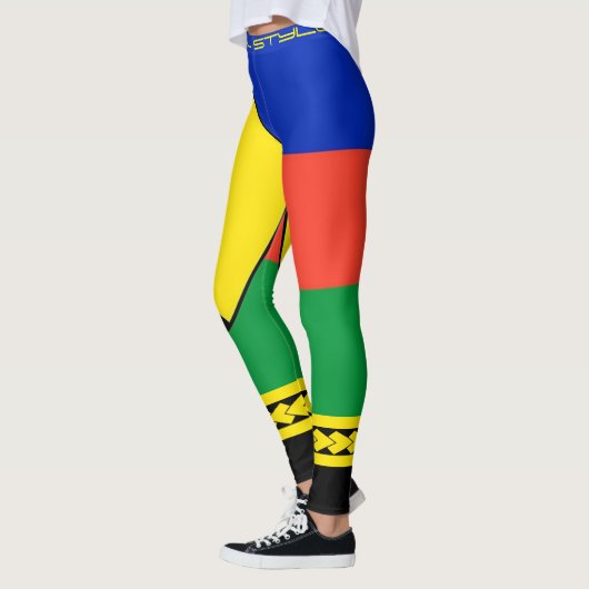 Legging Drapeau Kanak (Links)