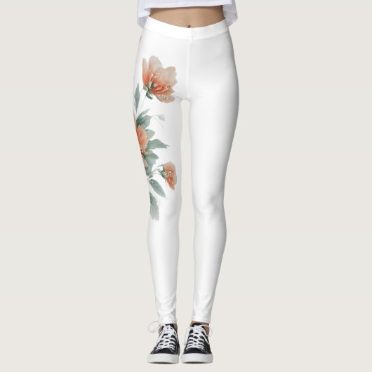 Legging flowers (Voorkant)