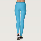Legging in blauw (Achterkant)