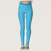 Legging in blauw (Voorkant)