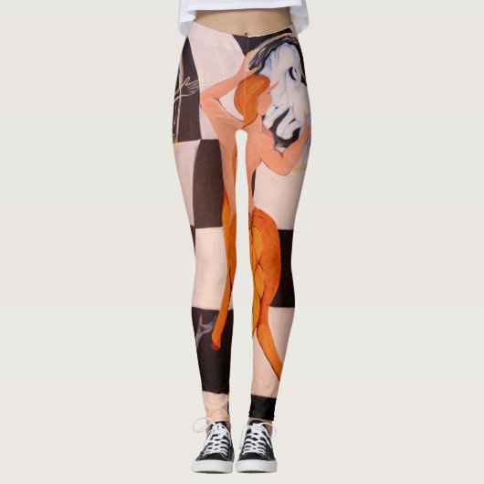 Legging: Introduction of a Psychic World Leggings (Voorkant)