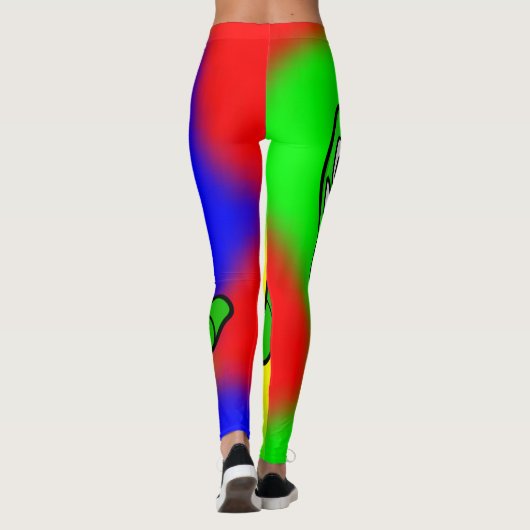 legging kousen worm (Achterkant)