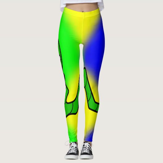 legging kousen worm (Voorkant)