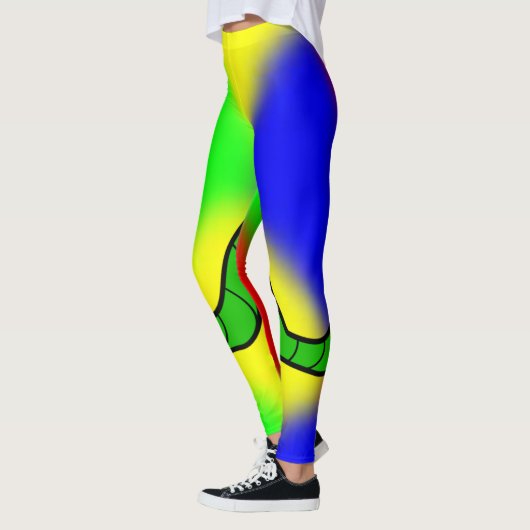 legging kousen worm (Links)