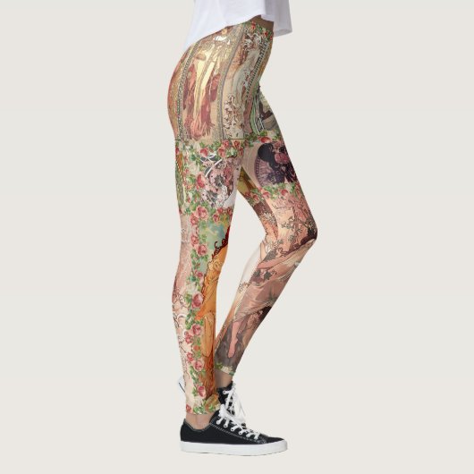 Legging Mucha art (Rechts)