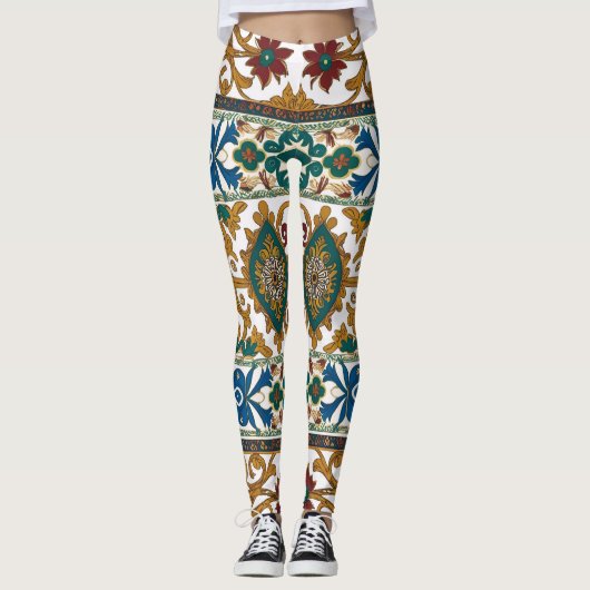 Legging ontwerp geïnspireerd door het Servische ta (Voorkant)