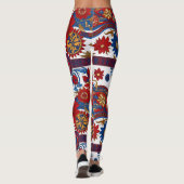 Legging ontwerp geïnspireerd door het Servische ta (Achterkant)