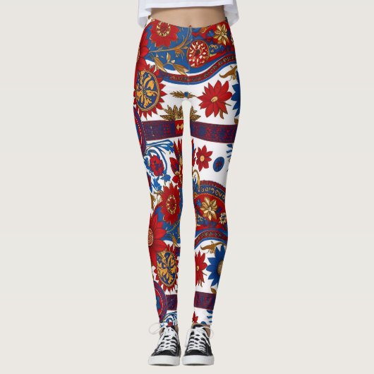 Legging ontwerp geïnspireerd door het Servische ta (Voorkant)