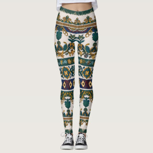 Legging ontwerp geïnspireerd door het Servische ta