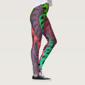 Legging Psicodélico - Diseño Vibrante y Creativo (Rechts)