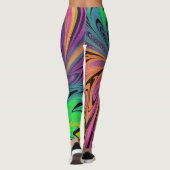 Legging Psicodélico - Diseño Vibrante y Creativo (Achterkant)