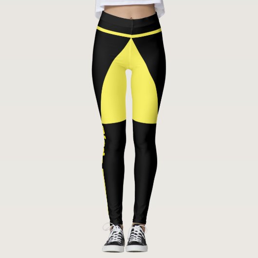 Legging sneeuwblad (Voorkant)