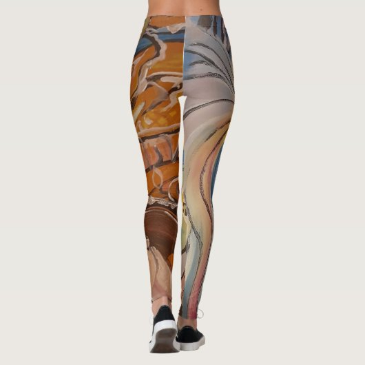 Legging: Tears of a Dragon Leggings (Achterkant)