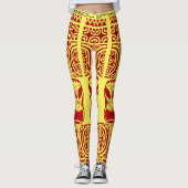 Legging Tribal Tatoo (Voorkant)
