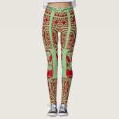 Legging Tribal Tatoo (Voorkant)