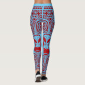Legging Tribal Tatoo (Achterkant)
