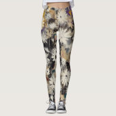 Legging Verwoest Bloemcollage (Voorkant)